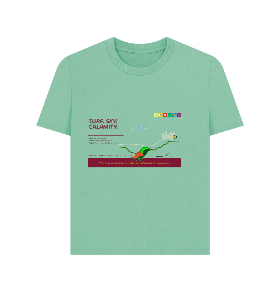 No.002 Icon Tee: Calamity ’25 | Royal Portrush - Women's Legend Released for the 153rd Open Championship