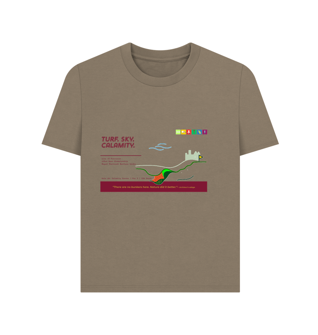 No.002 Icon Tee: Calamity ’25 | Royal Portrush - Women's Legend Released for the 153rd Open Championship