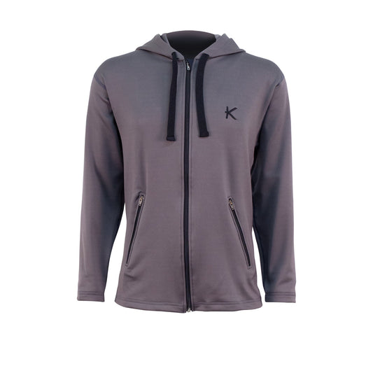 Kymira Zipped Fleece Hoodie for Men