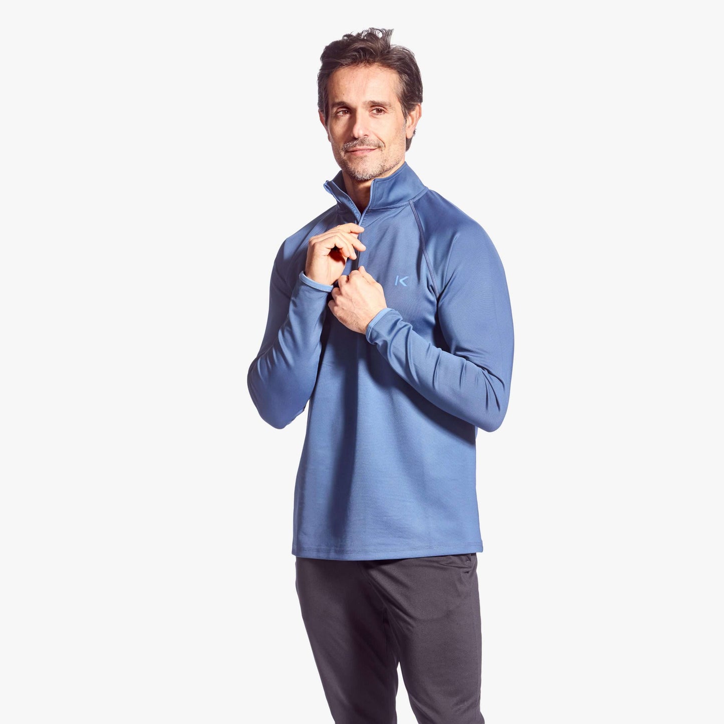 Kymira Flow Collection - Quarter Mid Zip for Men
