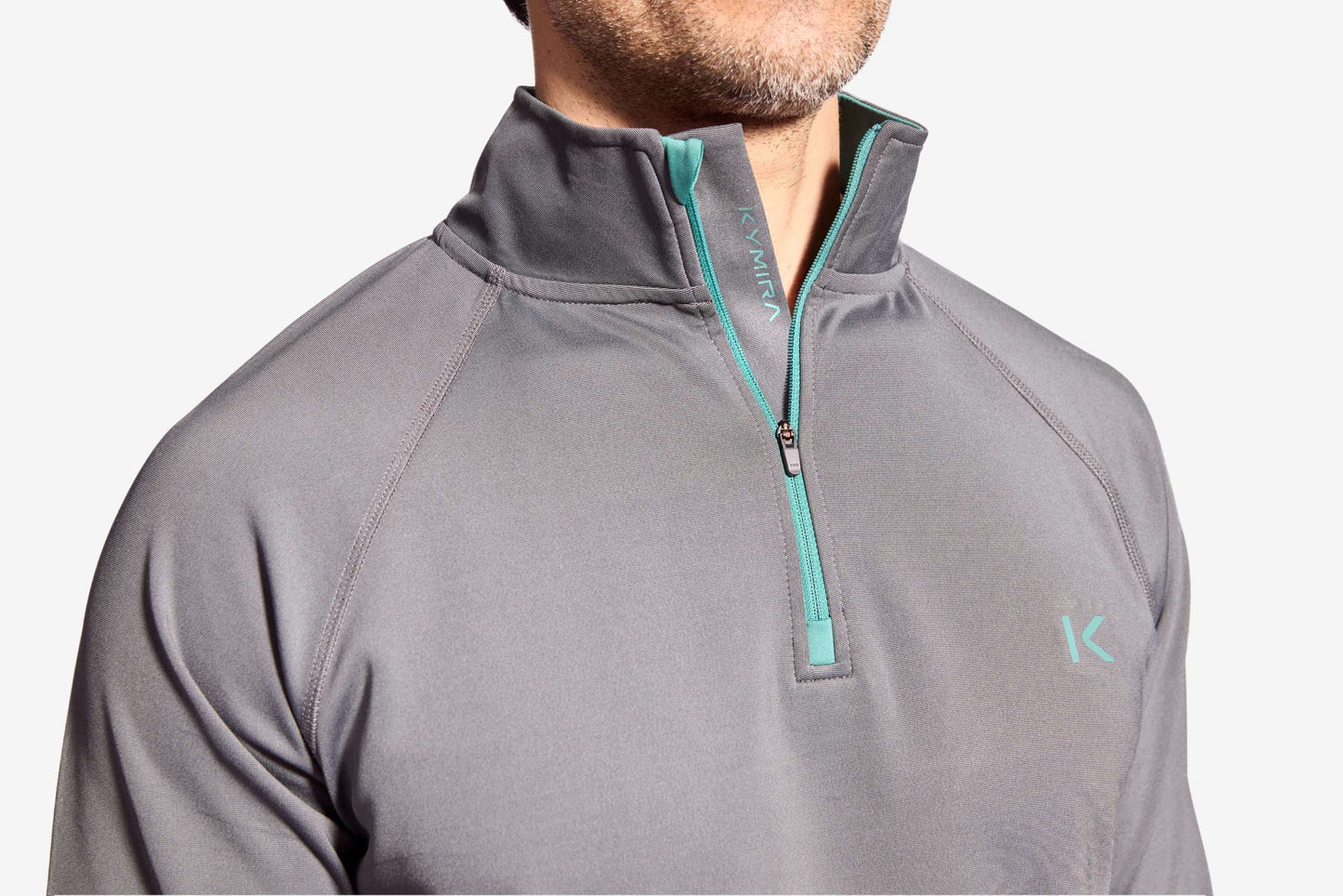 Kymira Flow Collection - Quarter Mid Zip for Men
