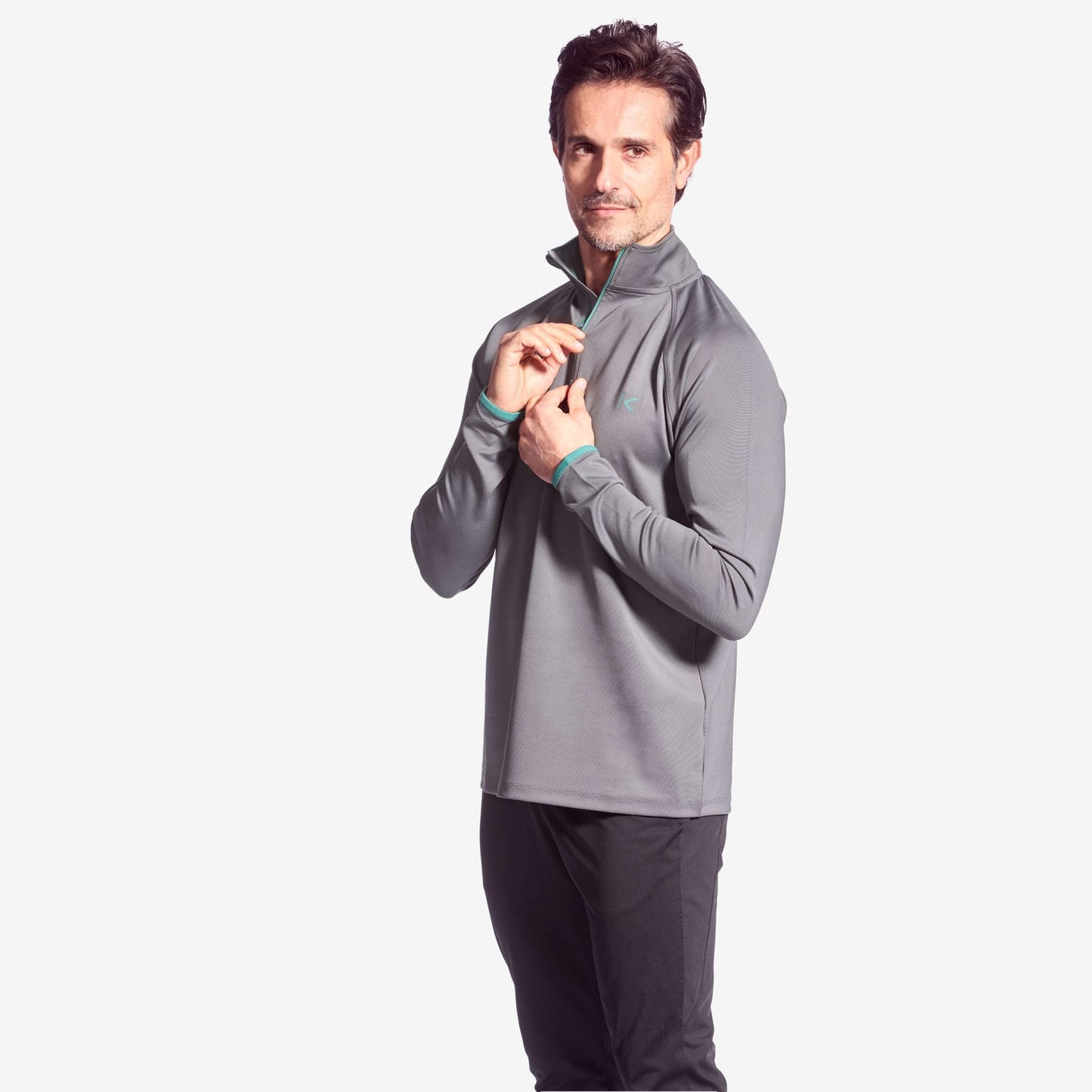 Kymira Flow Collection - Quarter Mid Zip for Men