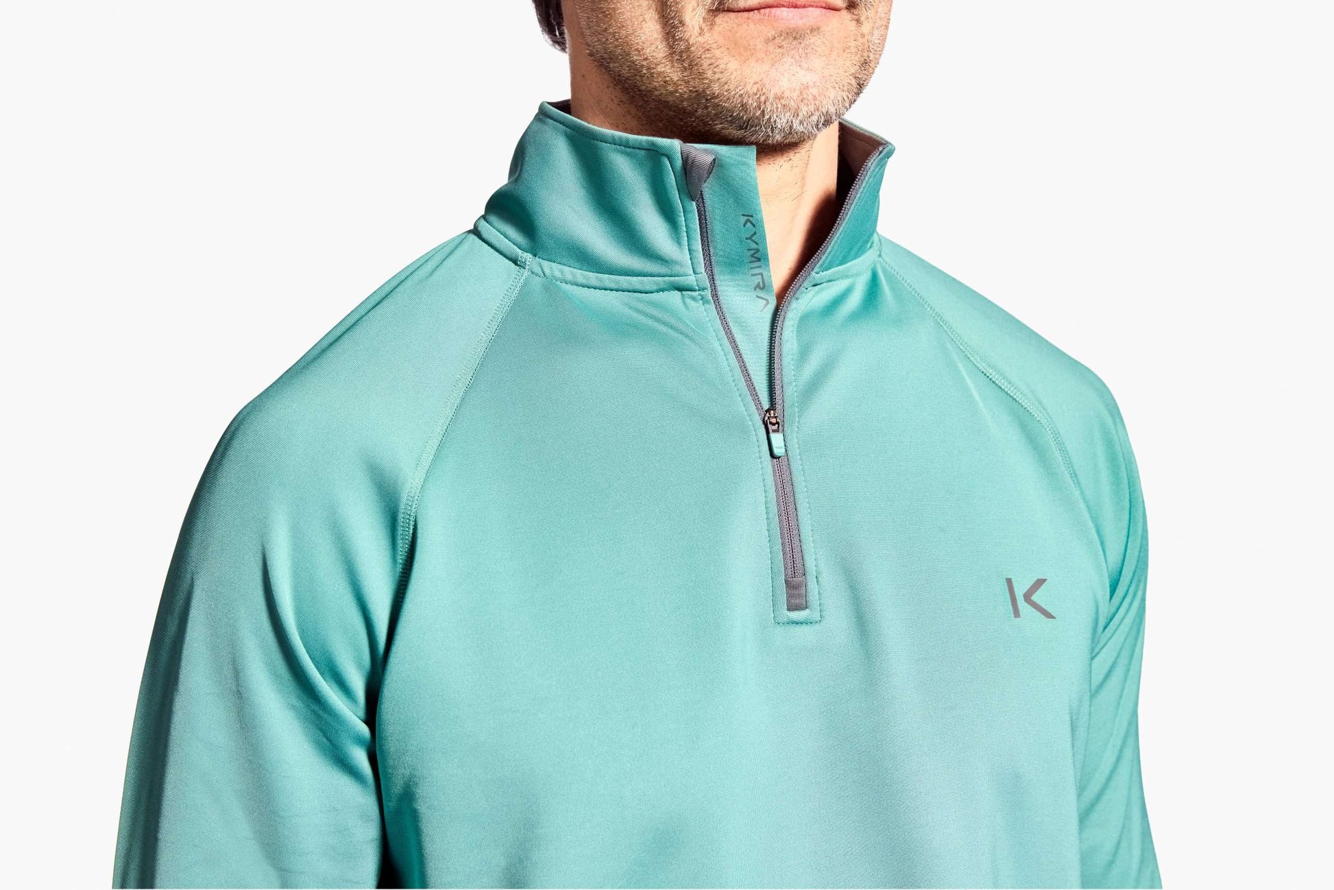 Kymira Flow Collection - Quarter Mid Zip for Men