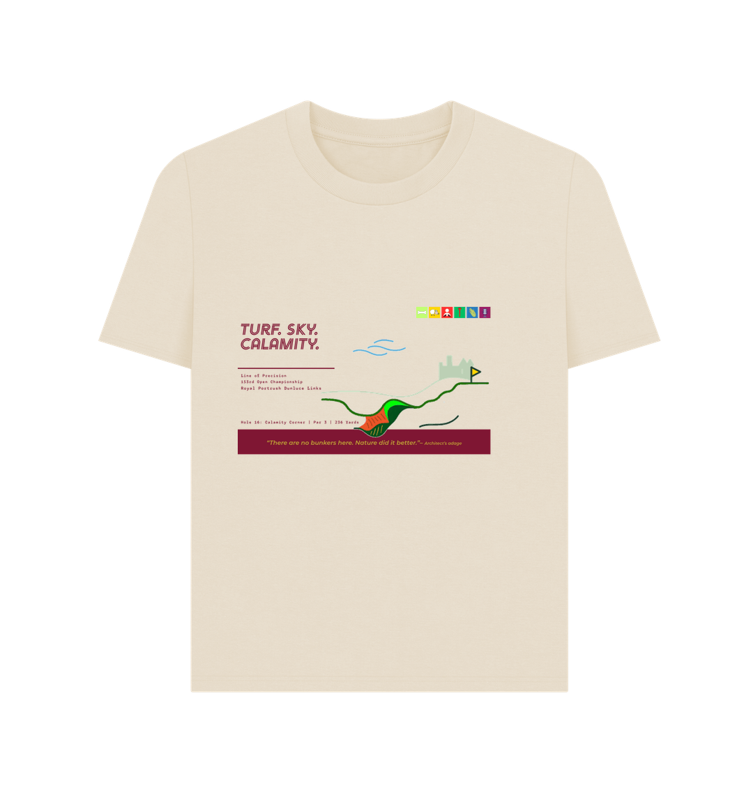 No.002 Icon Tee: Calamity ’25 | Royal Portrush - Women's Legend Released for the 153rd Open Championship