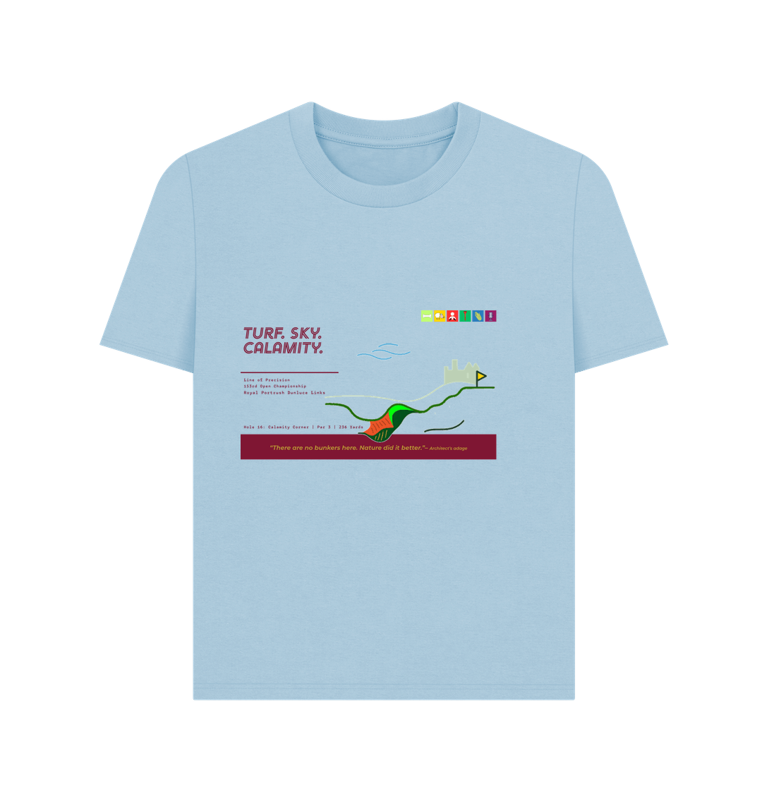 No.002 Icon Tee: Calamity ’25 | Royal Portrush - Women's Legend Released for the 153rd Open Championship