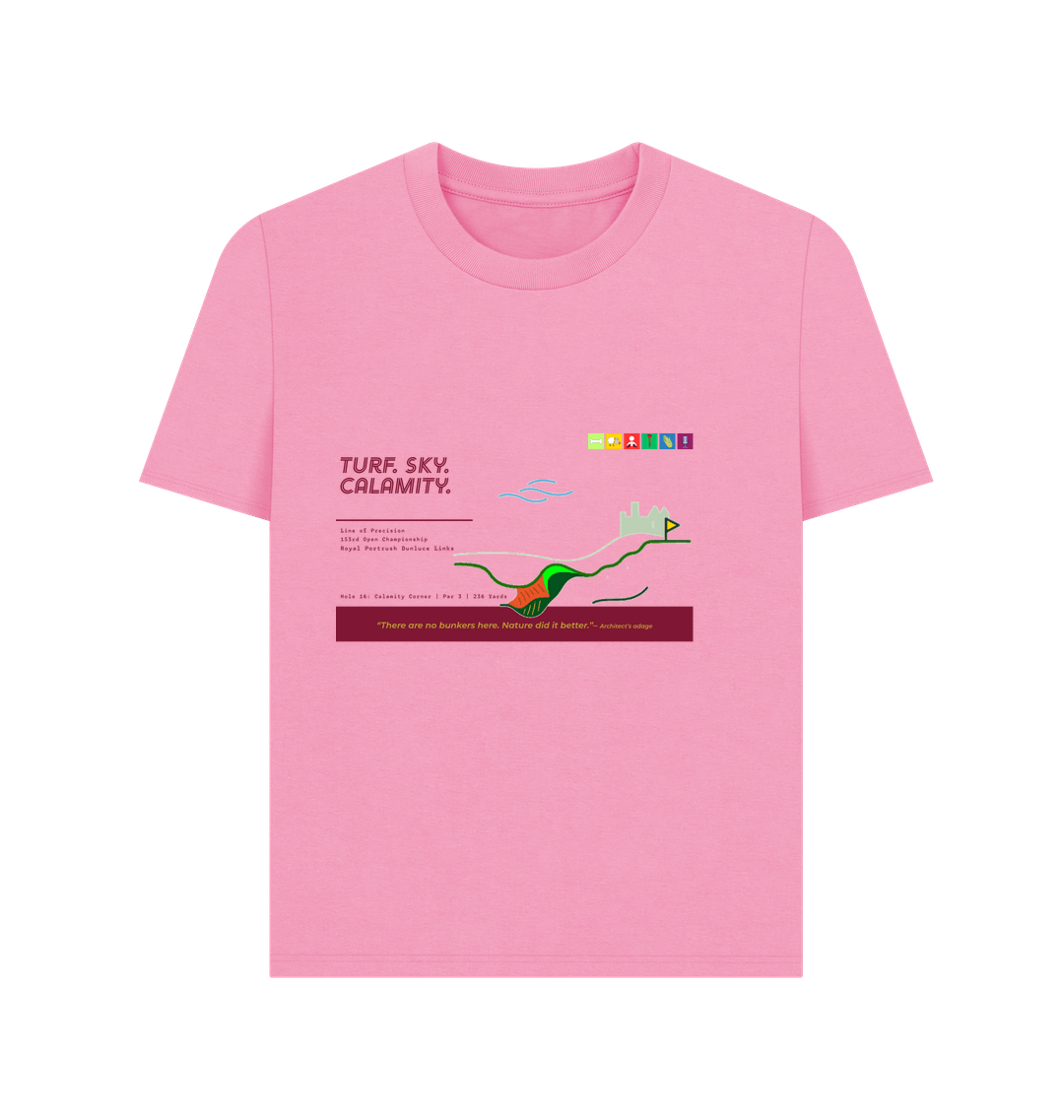 No.002 Icon Tee: Calamity ’25 | Royal Portrush - Women's Legend Released for the 153rd Open Championship