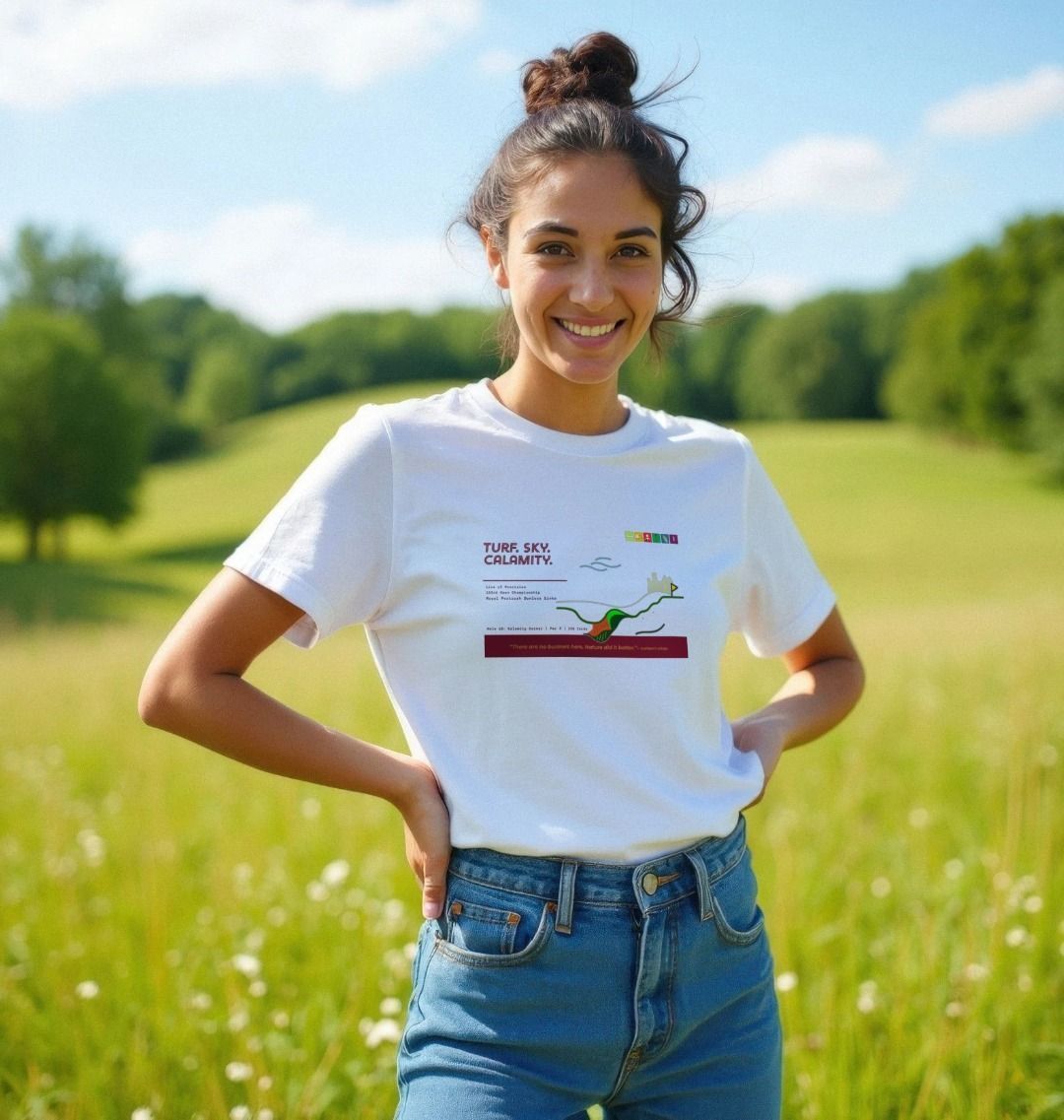 No.002 Icon Tee: Calamity ’25 | Royal Portrush - Women's Legend Released for the 153rd Open Championship
