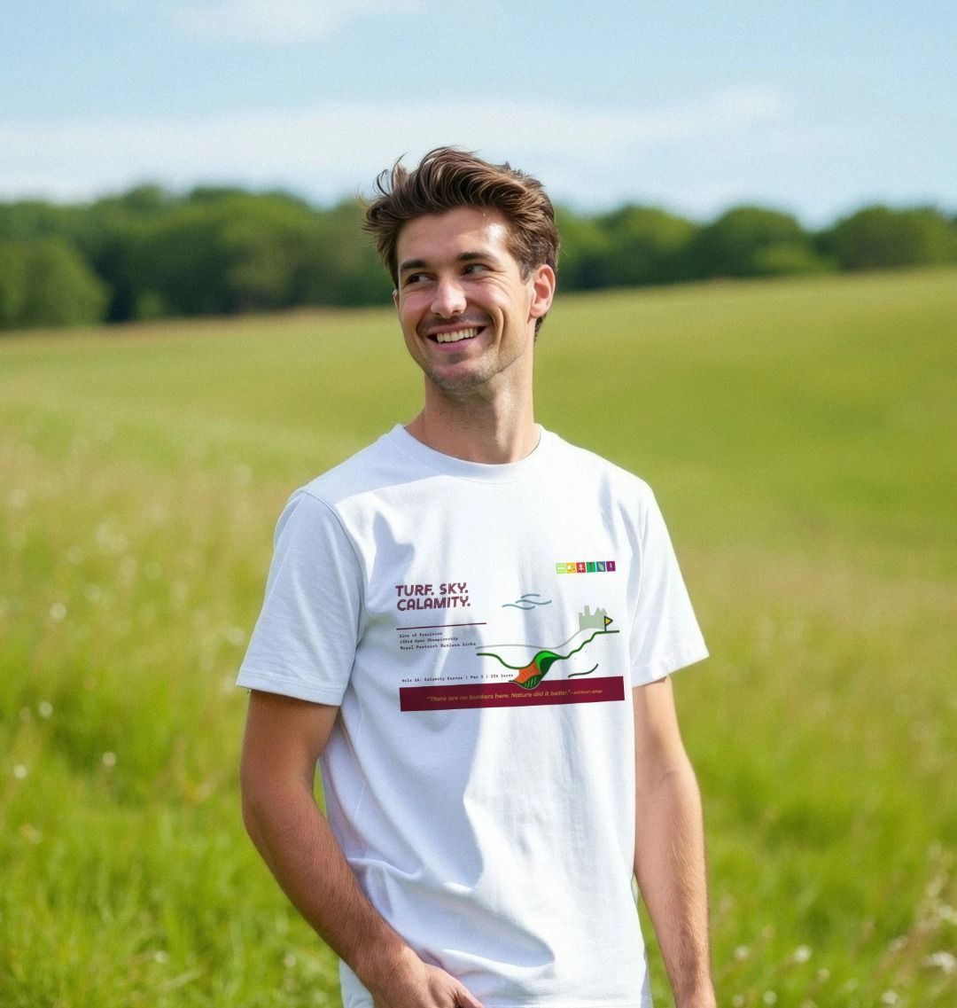 No.002 Icon Tee: Calamity ’25 | Royal Portrush - Men's Legend Released for the 153rd Open Championship
