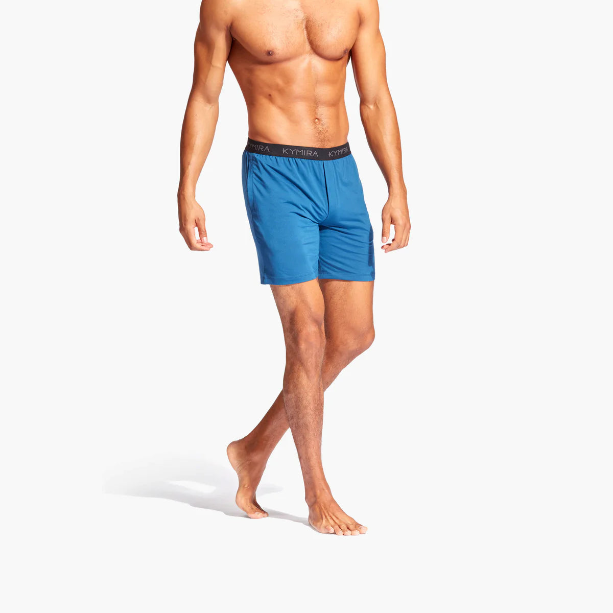 Kymira Infrared Sleepwear Shorts for Men -  Kymira Infrared Sleepwear Shorts: flat waistband, soft jersey fabric, breathable, enhances sleep quality, promotes relaxation, and improves recovery.