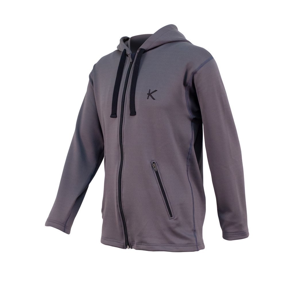 Kymira Zipped Fleece Hoodie for Men -  Stay warm and comfortable in any weather with our infrared zipped hoody. Made with high-stretch, water-resistant fabric, it’s perfect for outdoor activities and everyday wear.