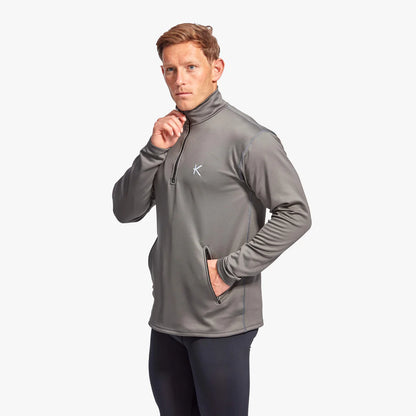 Kymira Infrared Half Zip Fleece for Men -  Brave the outdoors with the Kymira Half Zip Fleece. Infrared tech ensures warmth and comfort, while high-stretch fabric and sleek design offer flexibility and style.