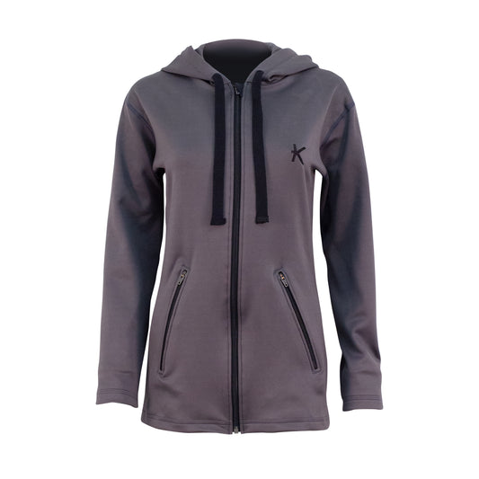 Kymira Infrared Zipped Fleece Hoodie for Women