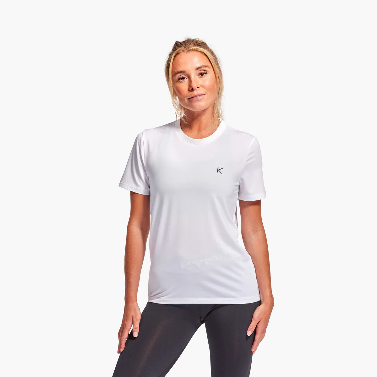 Kymira Recovery T-Shirt for Women -  Kymira Recovery T-Shirt for Women: enhances performance and recovery, breathable, moisture-wicking fabric, structured panels for comfort and mobility. Perfect for outdoor sports.
