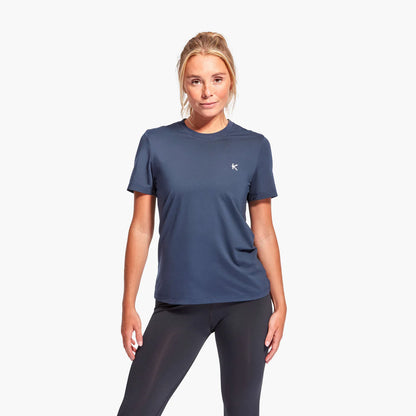 Kymira Recovery T-Shirt for Women -  Kymira Recovery T-Shirt for Women: enhances performance and recovery, breathable, moisture-wicking fabric, structured panels for comfort and mobility. Perfect for outdoor sports.
