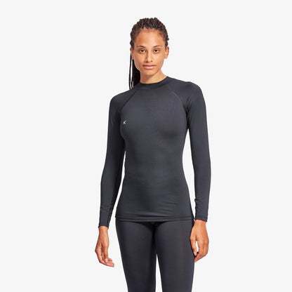 Kymira Infrared Long Sleeve Top for Women -  Durable, comfortable, and versatile. The Kymira long sleeve base layer top for women features reinforced stitching and breathable fabric, perfect for any outdoor activity.