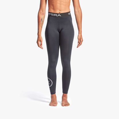 Kymira Infrared Leggings for Women -  Kymira Leggings for women with KYnergy tech reduce pain, prevent injury, and optimize body temperature. Features: compression fit, seamless gusset, elastic waistband, breathable fabric.