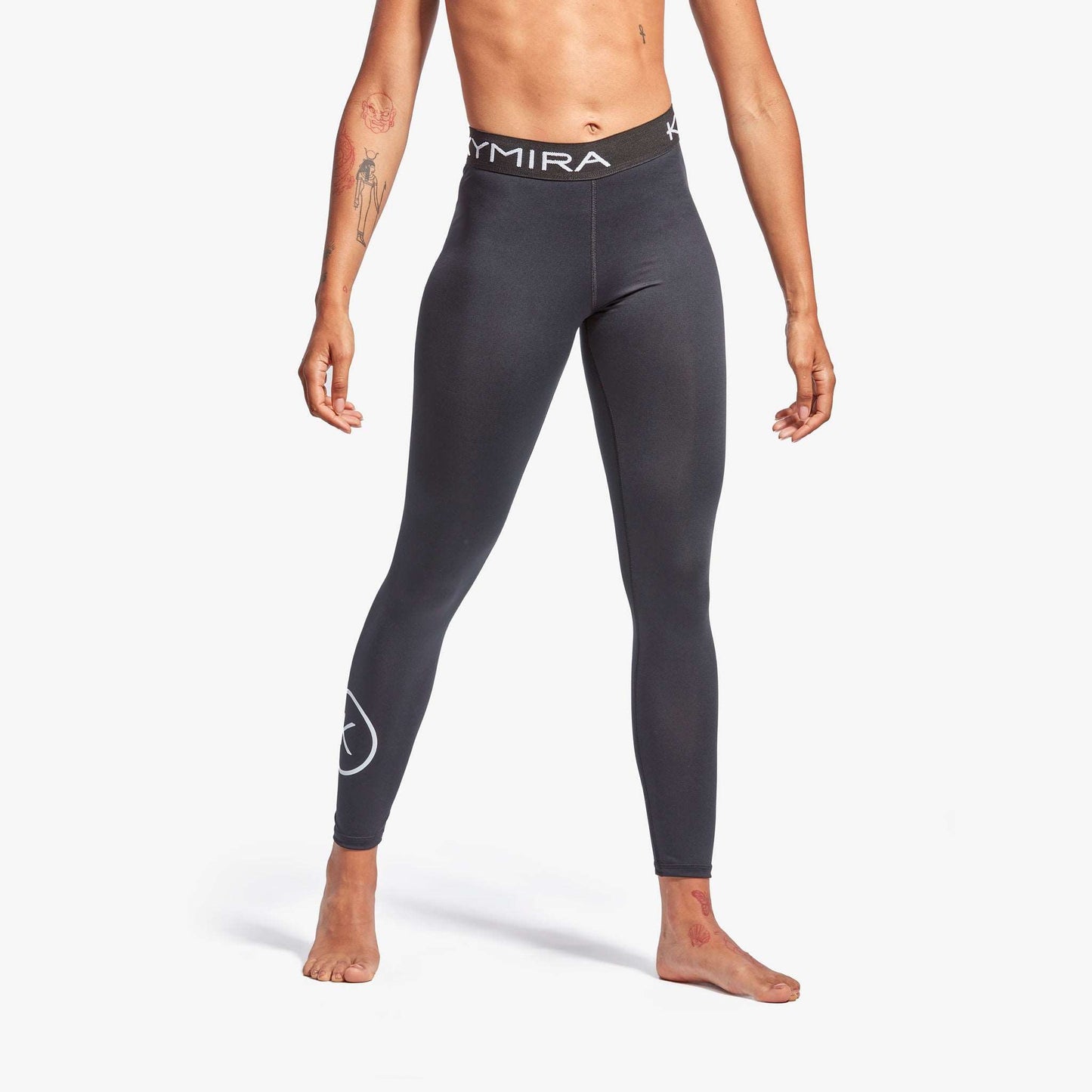 Kymira Infrared Leggings for Women -  Kymira Leggings for women with KYnergy tech reduce pain, prevent injury, and optimize body temperature. Features: compression fit, seamless gusset, elastic waistband, breathable fabric.