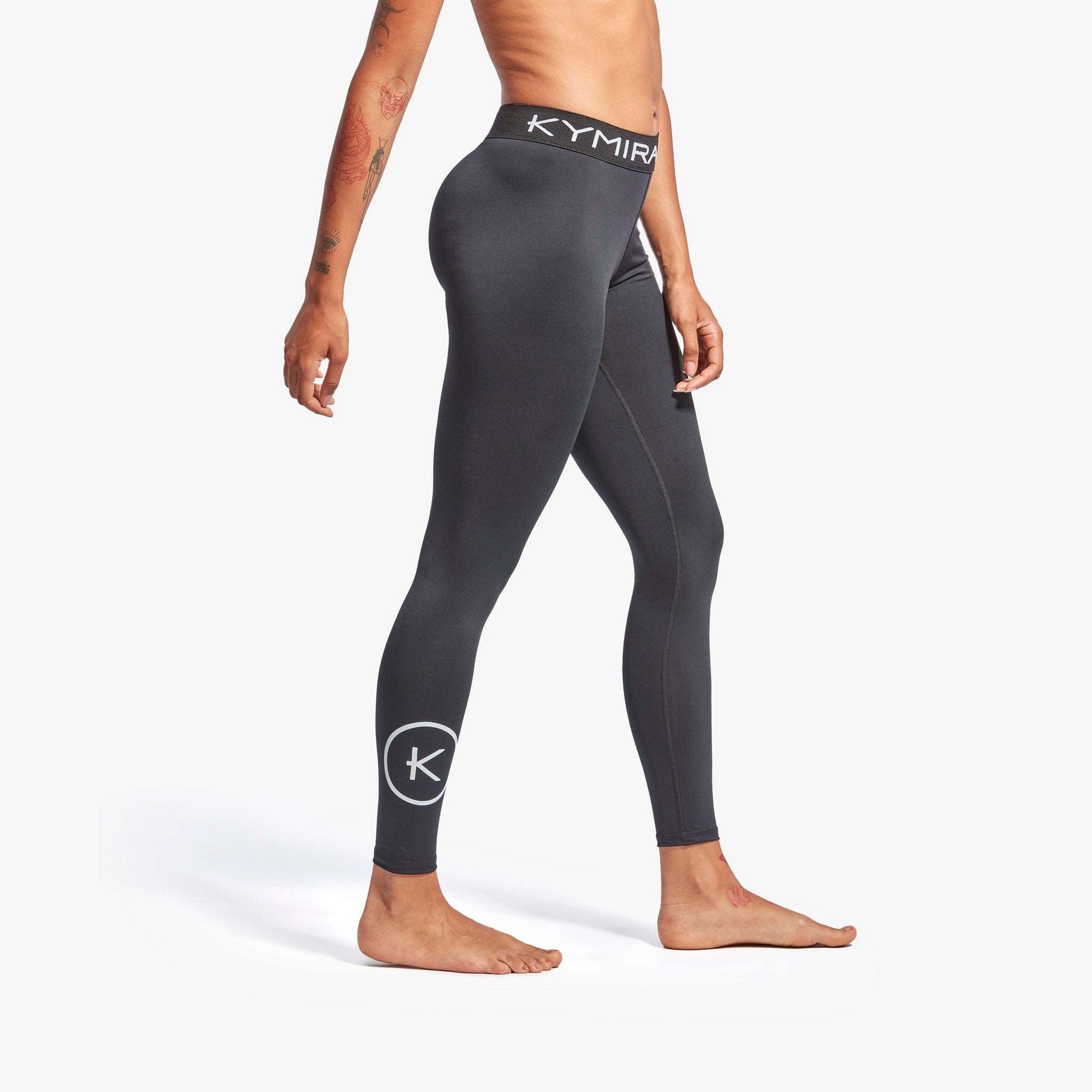 Kymira Infrared Leggings for Women -  Kymira Leggings for women with KYnergy tech reduce pain, prevent injury, and optimize body temperature. Features: compression fit, seamless gusset, elastic waistband, breathable fabric.