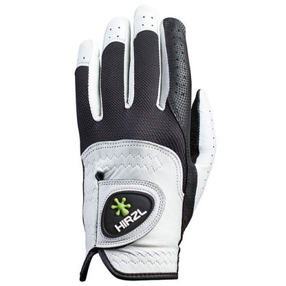 HIRZL Trust Hybrid Glove -  THE PERFECT COMBINATION OF KANGAROO & SYNTHETIC LEATHER Do you want to be able to effortlessly maintain a firm grip in order to achieve longer shots and improve your control over the ball’s direction, leading to fewer poor shots? Our top selling glove for years and trusted by Golf Pro’s, Long Drivers and Amateurs alike